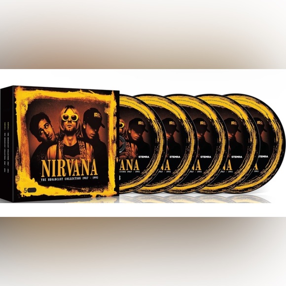 Nirvana The Broadcast Collection 1987 - 1993 5 CD Box Set. Box Set, 5 CD. NEW!! - Picture 2 of 3